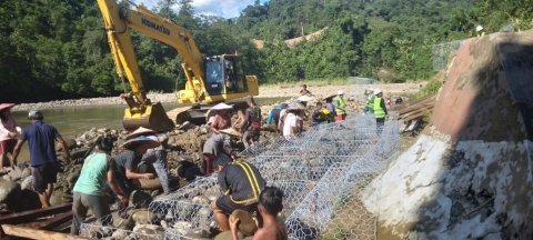 Persiapan Relokasi Permukiman Desa Duyan