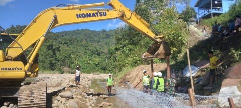 Persiapan Relokasi Permukiman Desa Duyan