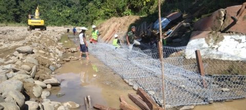 Persiapan Relokasi Permukiman Desa Duyan