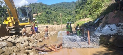 Persiapan Relokasi Permukiman Desa Duyan